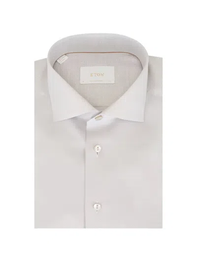 Eton Buttoned Shirt In Neutral