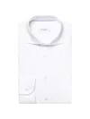 Eton Slim Fit Twill Dress Shirt In White