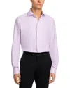 Eton Contemporary Fit Button Front Dress Shirt In Pink