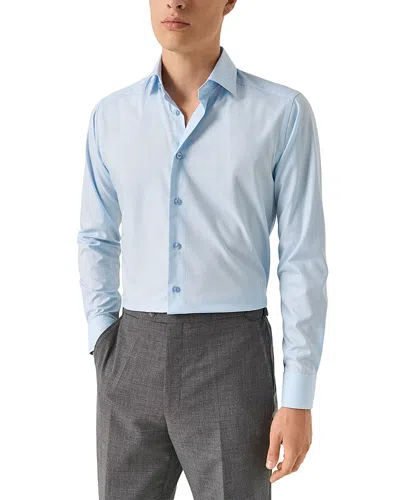 Eton Contemporary Fit Dress Shirt In Blue