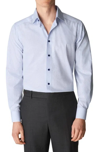 Eton Contemporary Fit Microprint Dress Shirt In Multi