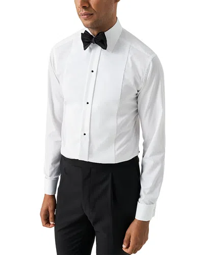 Eton Contemporary Fit Pique Bib-front Tuxedo Shirt In White