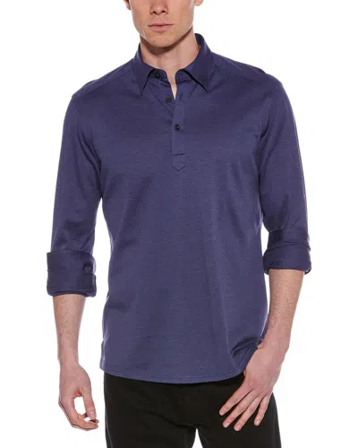 Eton Contemporary Fit Polo Shirt In Blue