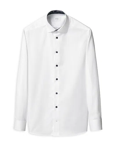Eton Contemporary Fit Solid Shirt In White