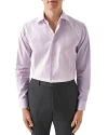 Eton Contemporary Fit Button Front Dress Shirt In Light Purple
