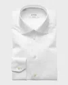 Eton Contemporary-fit Twill Dress Shirt In White