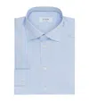 Eton Classic Fit Solid Dress Shirt In Blue