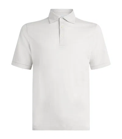 Eton Cotton Polo Shirt In Animal Print