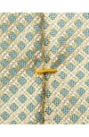 Eton Diamond Silk Tie In Light Yellow