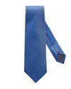 Eton Dot Silk Classic Tie In Blue