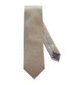 Eton Dot Silk Classic Tie In Yellow