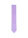 Eton Dotted-pattern Tie In Purple