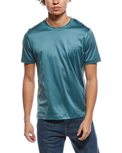 Eton Filo Di Scozia Slim Fit T-shirt In Green