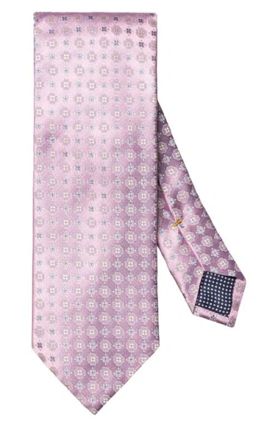 ETON ETON FLORAL JACQUARD SILK TIE