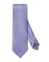 Eton Floral Silk Tie In Purple