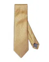 Eton Men's Floral Silk Tie In Yellow