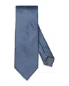 Eton Geometric Silk Tie In Blue