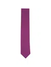 Eton Geometric-pattern Silk Tie In Pink
