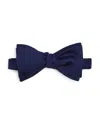 Eton Solid Grosgrain Bow Tie In Blue
