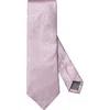 Eton Jacquard Silk Tie In Pink