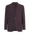 Eton Lana Tech Blazer In Red