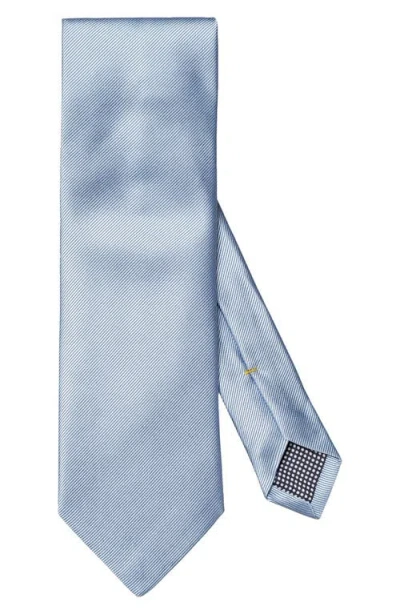 Eton Light Blue Solid Silk Twill Tie