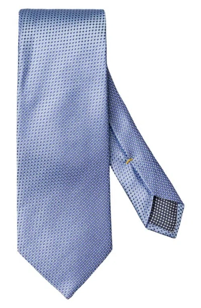 Eton Light Purple Micro Silk Tie In Red
