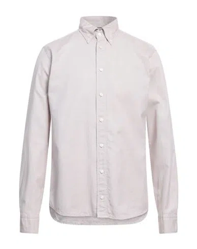 Eton Man Shirt Beige Size 17 Cotton
