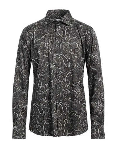 Eton Man Shirt Black Size 17 Cotton