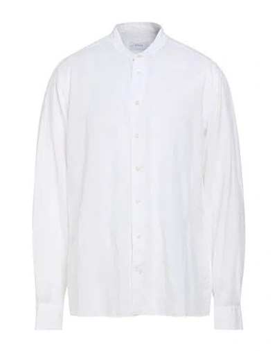 Eton Man Shirt Off White Size 15 ¾ Linen