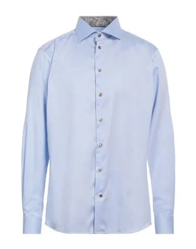 Eton Man Shirt Sky Blue Size 15 ½ Cotton