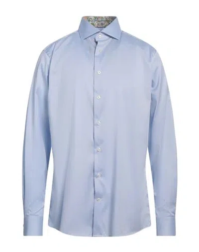 Eton Man Shirt Sky Blue Size 17 ½ Cotton