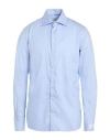 Eton Man Shirt Sky Blue Size 17 ½ Cotton In Blue