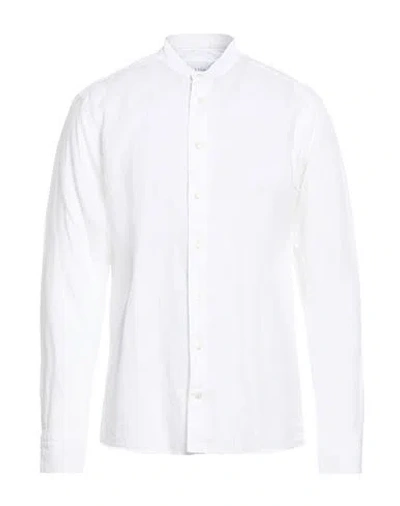 Eton Man Shirt White Size 15 ¾ Linen