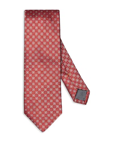 Eton Medallion Classic Tie In Red