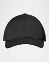 Eton Men's 365 Wool Baseball Cap With Leather Adjuster In Grey