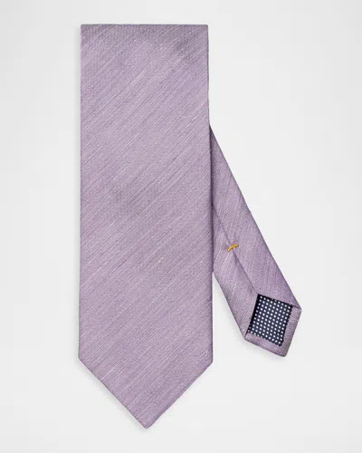 ETON MEN & APOS;S WOVEN LINEN AND SILK TIE