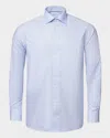 Eton Men's Classic-fit Prince Of Wales Sport Shirt In Blue