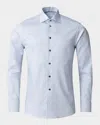 Eton - Sky Blue Contemporary Fit Signature Twill Shirt In Pastel Blue