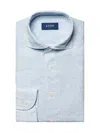 Eton Men's Contemporary-fit Linen Shirt In Blue
