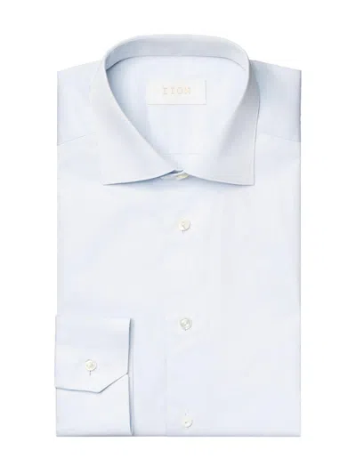 ETON MEN'S CONTEMPORARY-FIT ELEVATED TWILL DRESS SHIRT