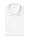 Eton Slim Fit Twill Dress Shirt In White