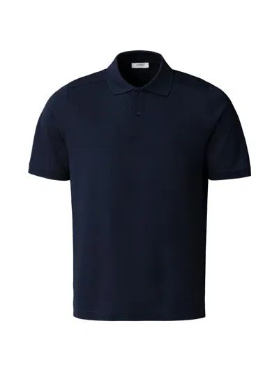 Eton Men's Cotton Piqué Polo Shirt In Blue