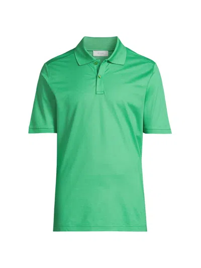 Eton Men's Cotton Piqué Polo Shirt In Green