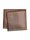 Eton Men's Geometric Silk Pocket Square In Pattern