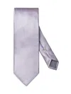 Eton Men's Micro Geometric Silk Tie In Purple