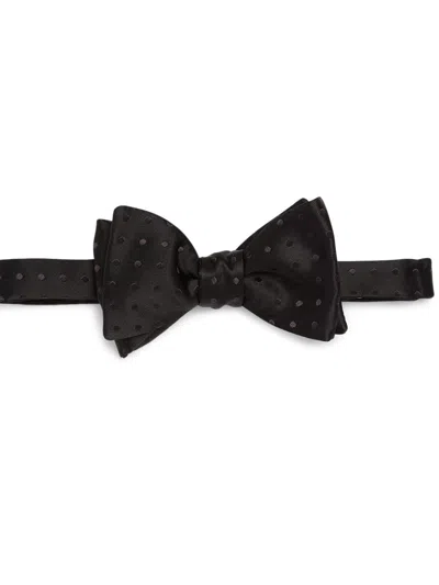 Eton Men's Silk Bow Tie In Black