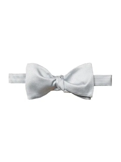 Eton Men's Silk Ready-tied Bow Tie In Blue