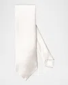 Eton Pin Dot Jacquard Silk Tie In Natural