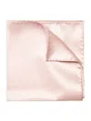 Eton Men's Silk Wedding Pocket Square In Pink